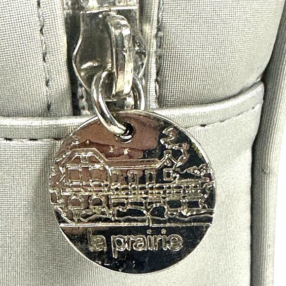 LaPrairie Cosmetic Bags (2) plus LaPrairie Silver Box (1)-Set of 3 - Picture 3 of 10